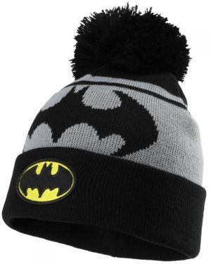 Warner Bros BATMAN Detská zimná čiapka, čierna, veľkosť UNI