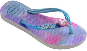 HAVAIANAS KIDS SLIM GLITTER TRENDY Dievčenské žabky, fialová, veľkosť 29/30