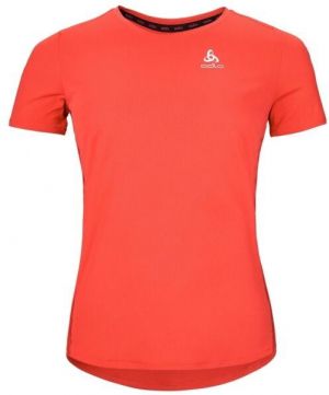 Odlo W CREW NECK S/S ZEROWEIGHT CHILL-TEC Dámske bežecké tričko, oranžová, veľkosť