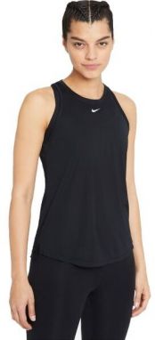 Nike ONE DF STD TANK W Dámsky športový top, čierna, veľkosť