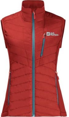 Jack Wolfskin ROUTEBURN PRO INS VEST W Dámska outdoorová vesta, oranžová, veľkosť