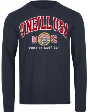 O'Neill STATE L/SLV T-SHIRT Pánske tričko s dlhým rukávom, tmavo modrá, veľkosť