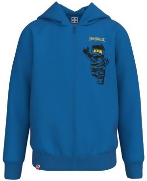 LEGO® kidswear CARDIGAN W. HOOD Chlapčenská mikina, modrá, veľkosť