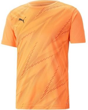 Puma INDIVIDUALRISE GRAPHIC TEE Pánske tričko, oranžová, veľkosť