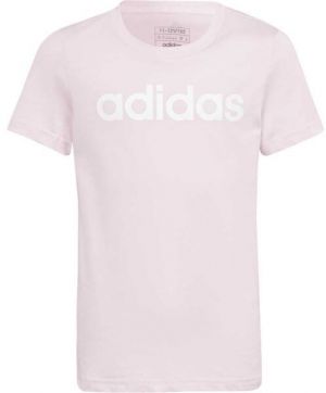 adidas LIN T Dievčenské tričko, ružová, veľkosť