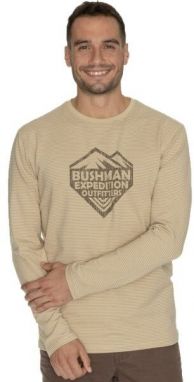 BUSHMAN GUNNISON Pánske tričko, béžová, veľkosť
