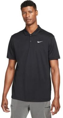 Nike COURT DRI-FIT Pánske tričko polo, čierna, veľkosť