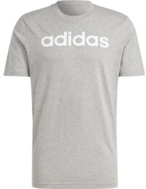 adidas LIN SJ T Pánske tričko, sivá, veľkosť