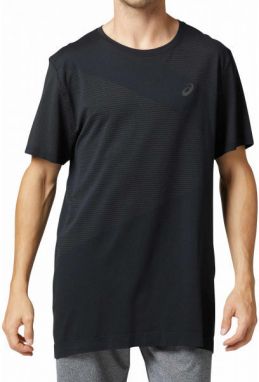 ASICS TOKYO SEAMLESS SS Pánske bežecké tričko, čierna, veľkosť