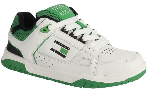 Tommy Hilfiger TOMMY JEANS SKATER TONGUE Pánska voľnočasová obuv, biela, veľkosť