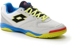 Lotto TACTO 200 VI ID Pánska futsalová obuv, sivá, veľkosť 43.5