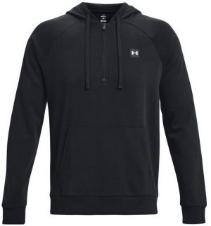 Under Armour RIVAL FLEECE 1/2ZIP HD Pánska mikina, čierna, veľkosť