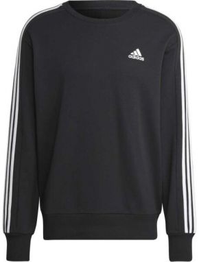 adidas 3S FT SWT Pánska mikina, čierna, veľkosť XXL