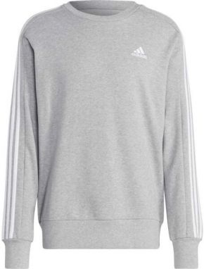 adidas 3S FT SWT Pánska mikina, sivá, veľkosť XXL