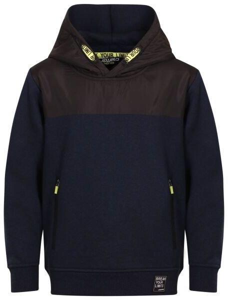 Lewro LERRO Chlapčenská mikina cez hlavu, tmavo modrá, veľkosť 128-134
