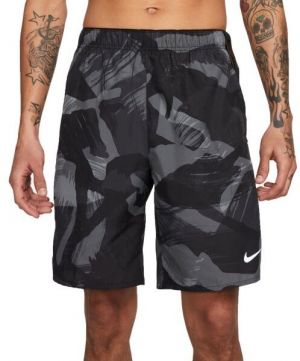 Nike DF CHLNGR 9UL SHORT CAMO Pánske šortky, čierna, veľkosť