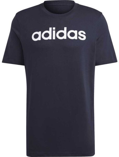 adidas LIN SJ T Pánske tričko, tmavo modrá, veľkosť