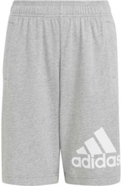 adidas U BL SHORT Chlapčenské kraťasy, sivá, veľkosť