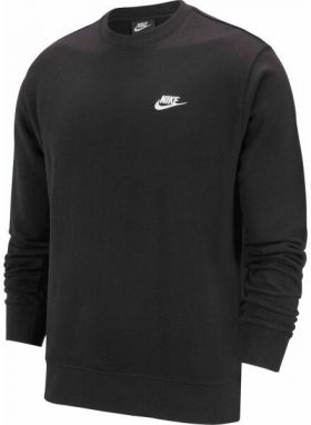 Nike SPORTSWEAR CLUB Pánska mikina, čierna, veľkosť