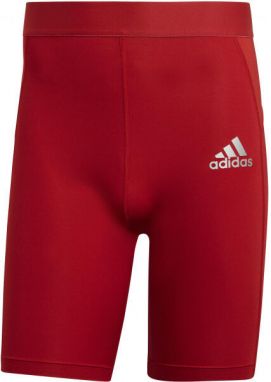 adidas TF SHO TIGHT Pánske spodné šortky, červená, veľkosť