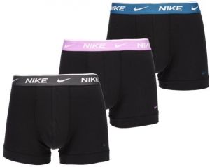 Nike EDAY COTTON STRETCH Pánske boxerky, čierna, veľkosť