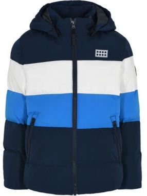 LEGO® kidswear LWJIPE 705 JACKET Detská zimná bunda, modrá, veľkosť