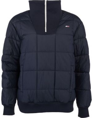 Tommy Hilfiger ESSENTIALS RLX HALF ZIP OTW Dámska bunda, tmavo modrá, veľkosť