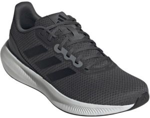 adidas RUNFALCON 3.0 Pánska bežecká obuv, tmavo sivá, veľkosť 44