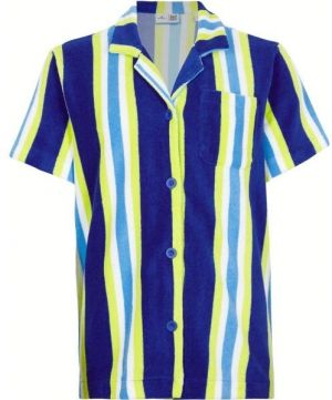 O'Neill BRIGHTS TERRY SHIRT Dámska košeľa s krátkym rukávom, modrá, veľkosť