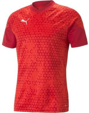 Puma TEAMCUP TRAINING JERSEY Pánsky dres, červená, veľkosť