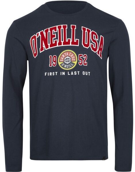 O'Neill STATE L/SLV T-SHIRT Pánske tričko s dlhým rukávom, tmavo modrá, veľkosť