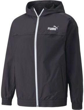 Puma ESS+ CB WINDBREAKER Pánska bunda, čierna, veľkosť