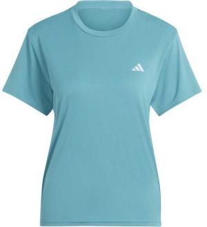 adidas RUN IT TEE Dámske bežecké tričko, svetlomodrá, veľkosť