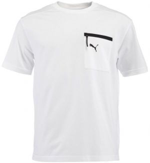 Puma OPEN ROAP TEE Pánske tričko, biela, veľkosť