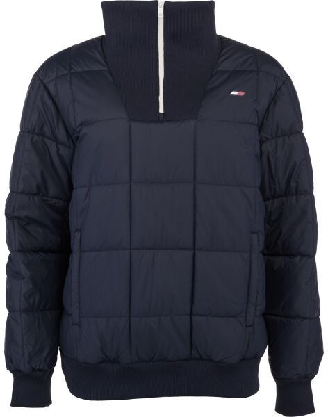 Tommy Hilfiger ESSENTIALS RLX HALF ZIP OTW Dámska bunda, tmavo modrá, veľkosť