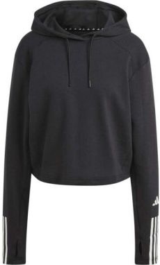 adidas TC 3S HOODIE Dámska tréningová mikina, čierna, veľkosť