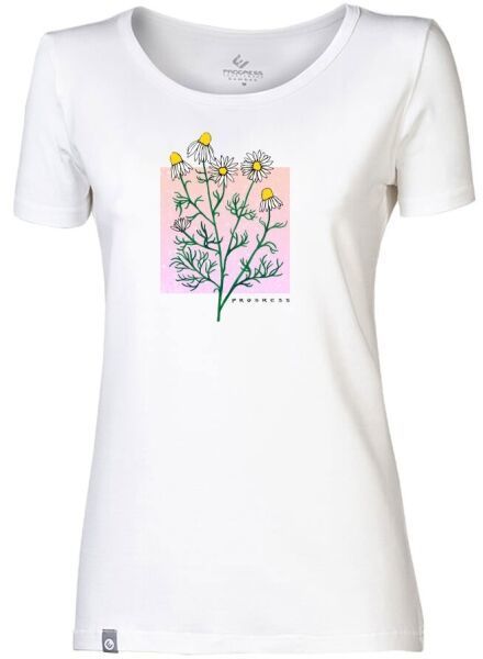PROGRESS SASA CAMOMILE Dámske tričko, biela, veľkosť