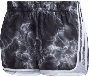 adidas M20 AOP SHORT Dámske bežecké šortky, čierna, veľkosť