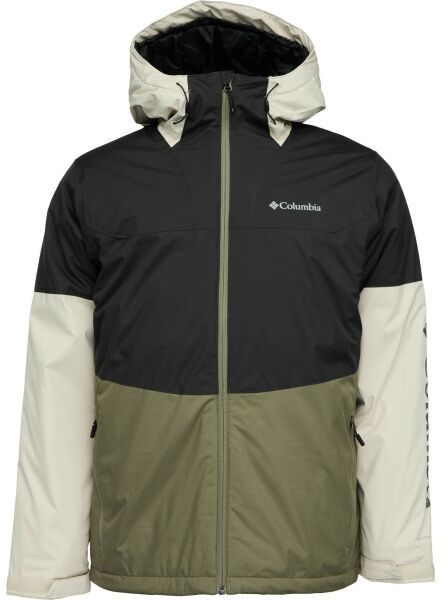 Columbia POINT PARK INSULATED JACKET Pánska zimná bunda, tmavo sivá, veľkosť