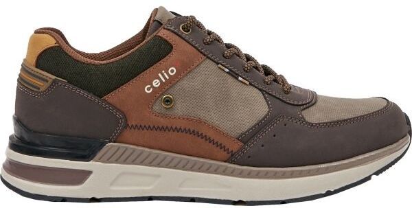 CELIO SNEAKERS Pánska vychádzková obuv, hnedá, veľkosť