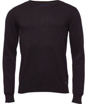 BLEND BHNOLEN PULLOVER Pánsky sveter, čierna, veľkosť