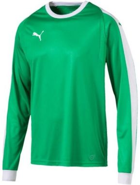 Puma LIGA GK JERSEY JR Chlapčenské tričko, zelená, veľkosť