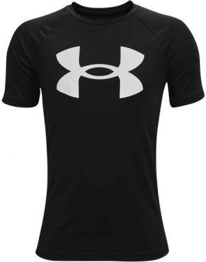 Under Armour TECH BIG LOGO SS Chlapčenské tričko, čierna, veľkosť S