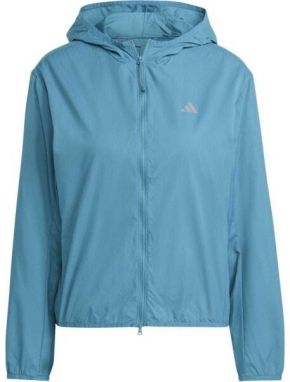 adidas RUN IT JACKET Dámska funkčná vetrovka, tyrkysová, veľkosť