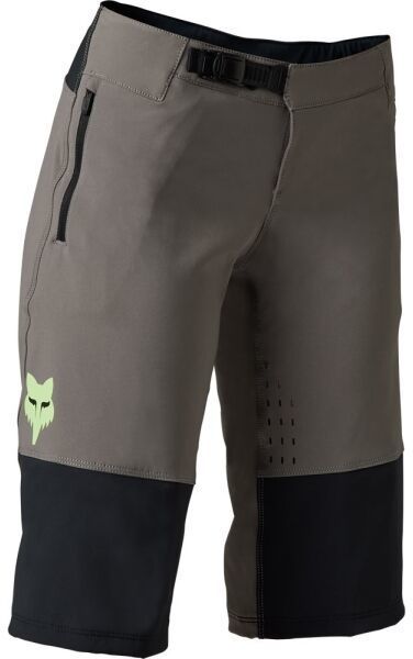 Fox DEFEND SHORT RACE W Dámske cyklistické kraťasy, tmavo sivá, veľkosť