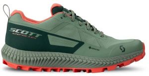 Scott SUPERTRAC 3 GTX W Dámska trailová bežecká obuv, zelená, veľkosť