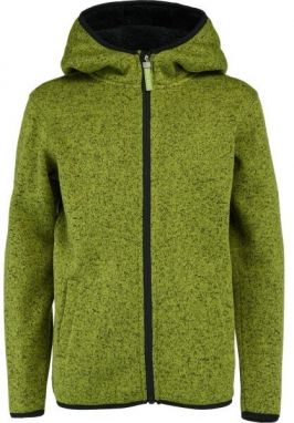 Lewro ZAN Detská flísová mikina, zelená, veľkosť 116-122
