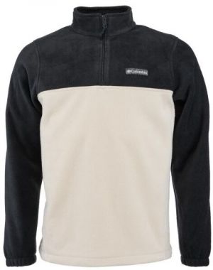 Columbia STEENS MOUNTAIN HALF ZIP Pánska mikina, béžová, veľkosť