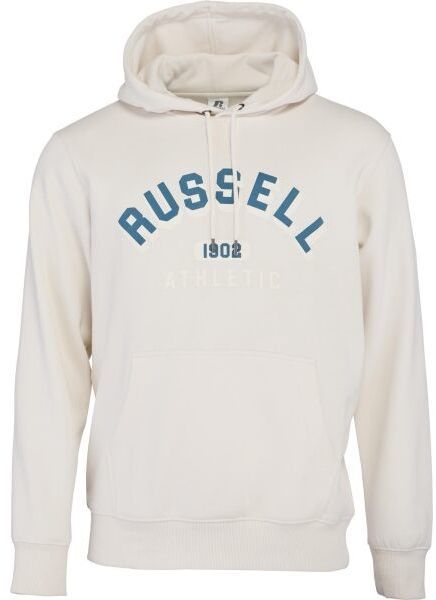 Russell Athletic SWEATSHIRT M Pánska mikina, béžová, veľkosť