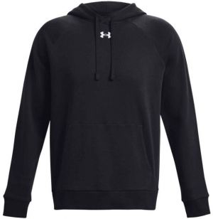 Under Armour RIVAL FLEECE HOODIE Pánska mikina, čierna, veľkosť